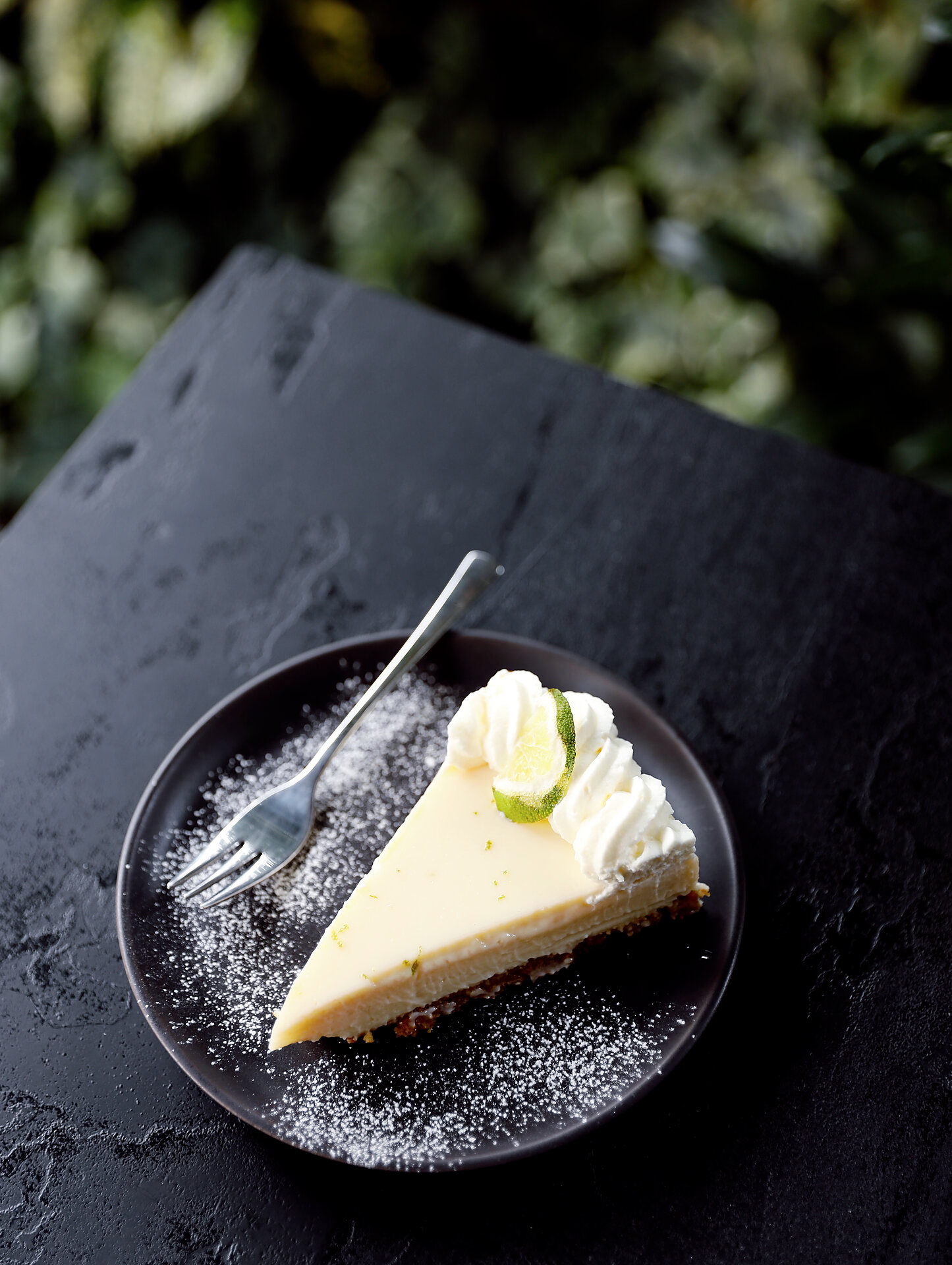 Cheesecake mit Sahne